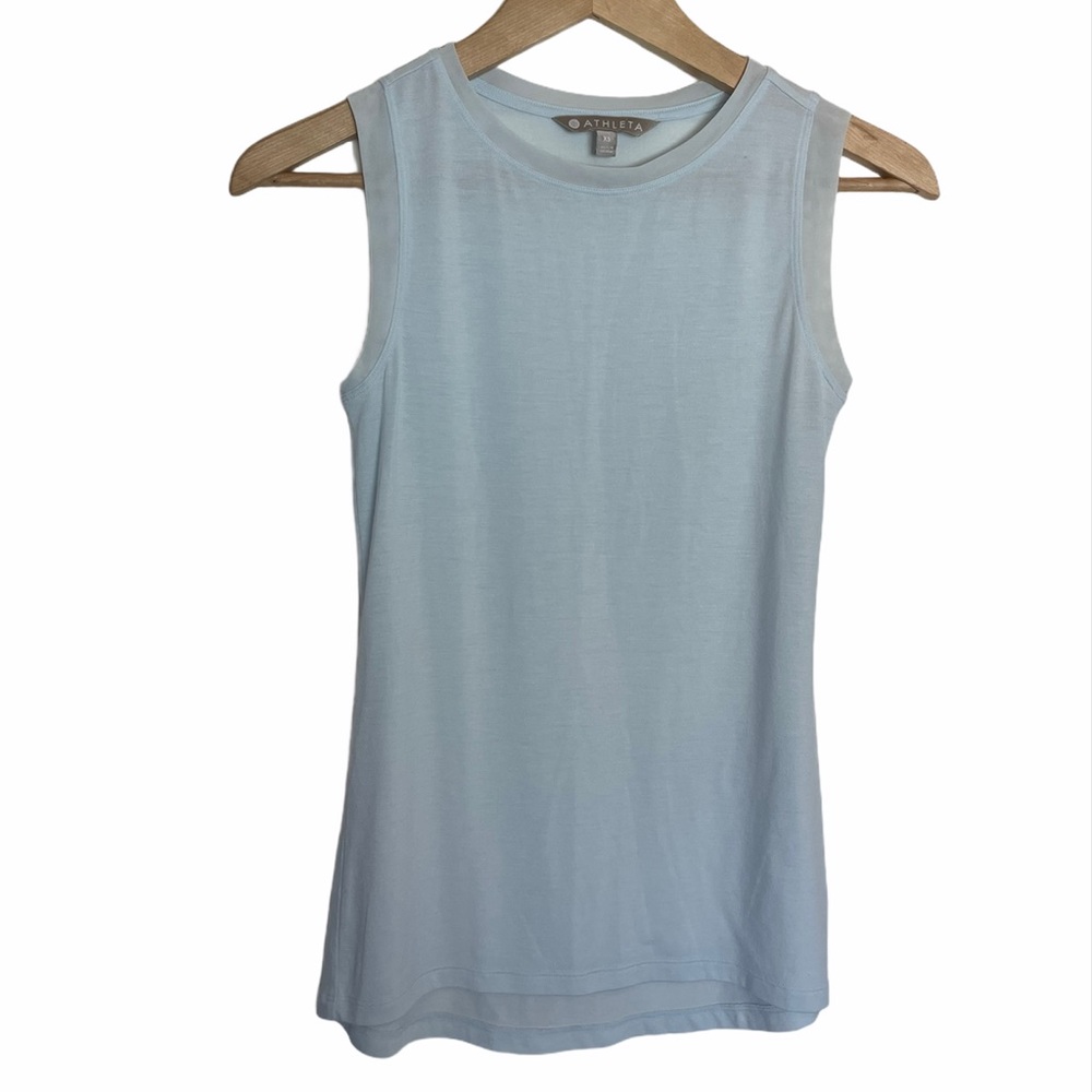 ATHLETA light blue tank, XS